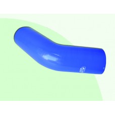 Codo de silicón de 45° grados 2.5 pulgadas de diámetro